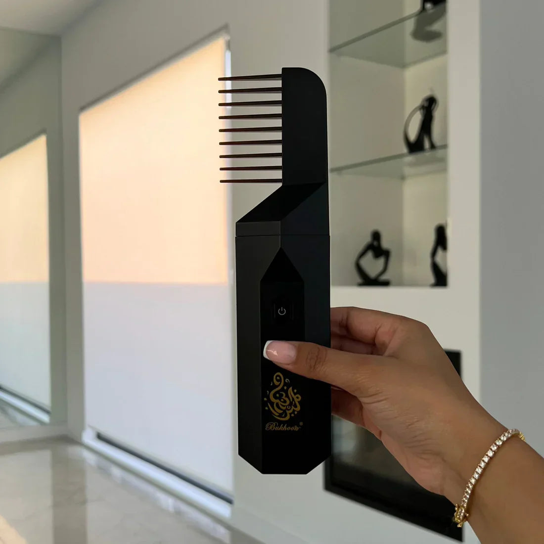 Bakhoor Rechargeable Perfume Smart Hair Comb and Diffuser